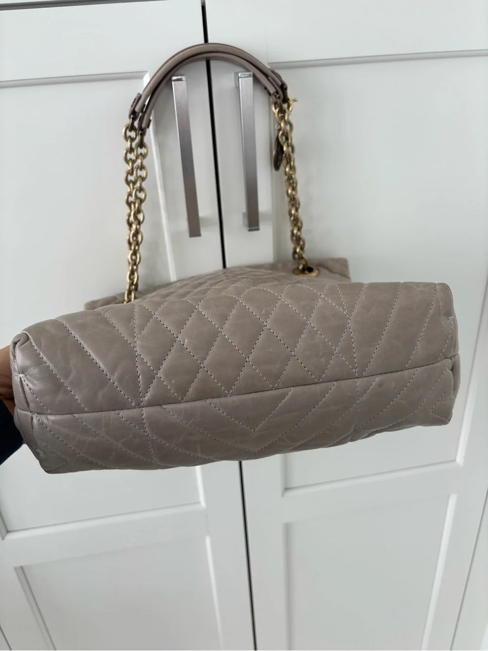 Lanvin leather flap handbag